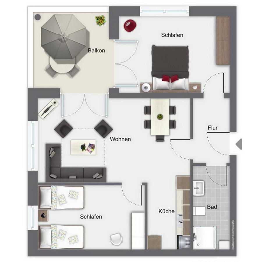 Duenenblick Wohnung 43 Болтенхаген Екстериор снимка